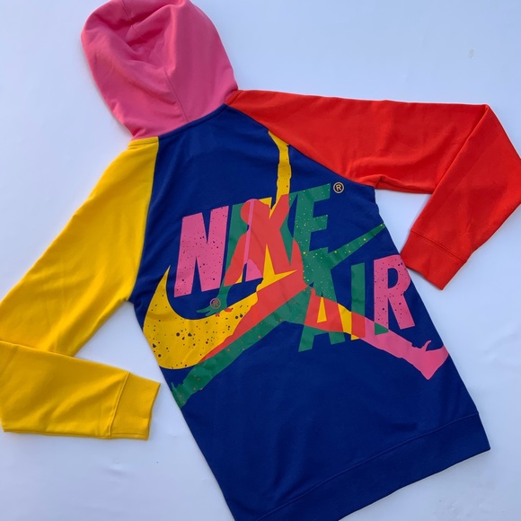 Nike Air Men's Hoodie Jacket Zip CV7402-495 - Picture 2 of 4